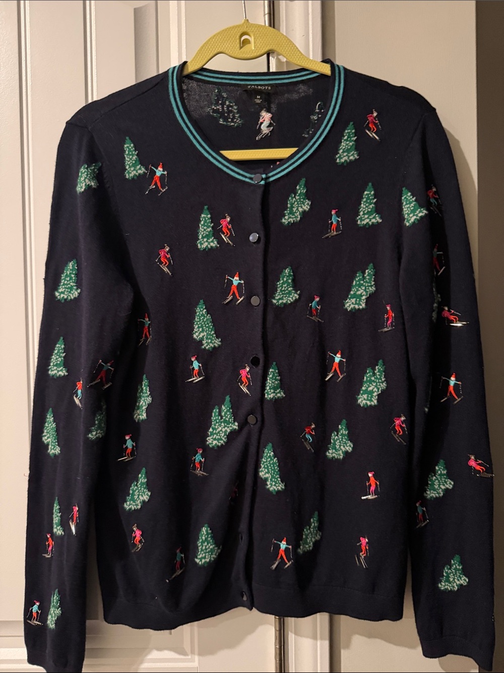 Talbot’s Skiers Cashmere Blend Cardigan